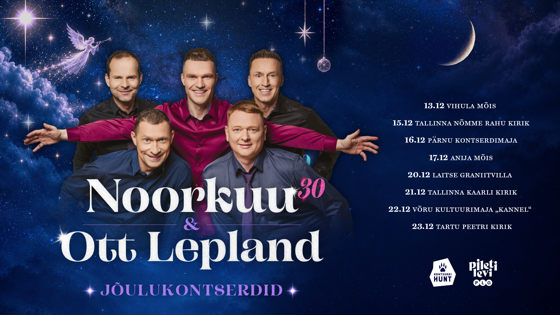 Noorkuu 30 & Ott Lepland - Jõulukontserdid