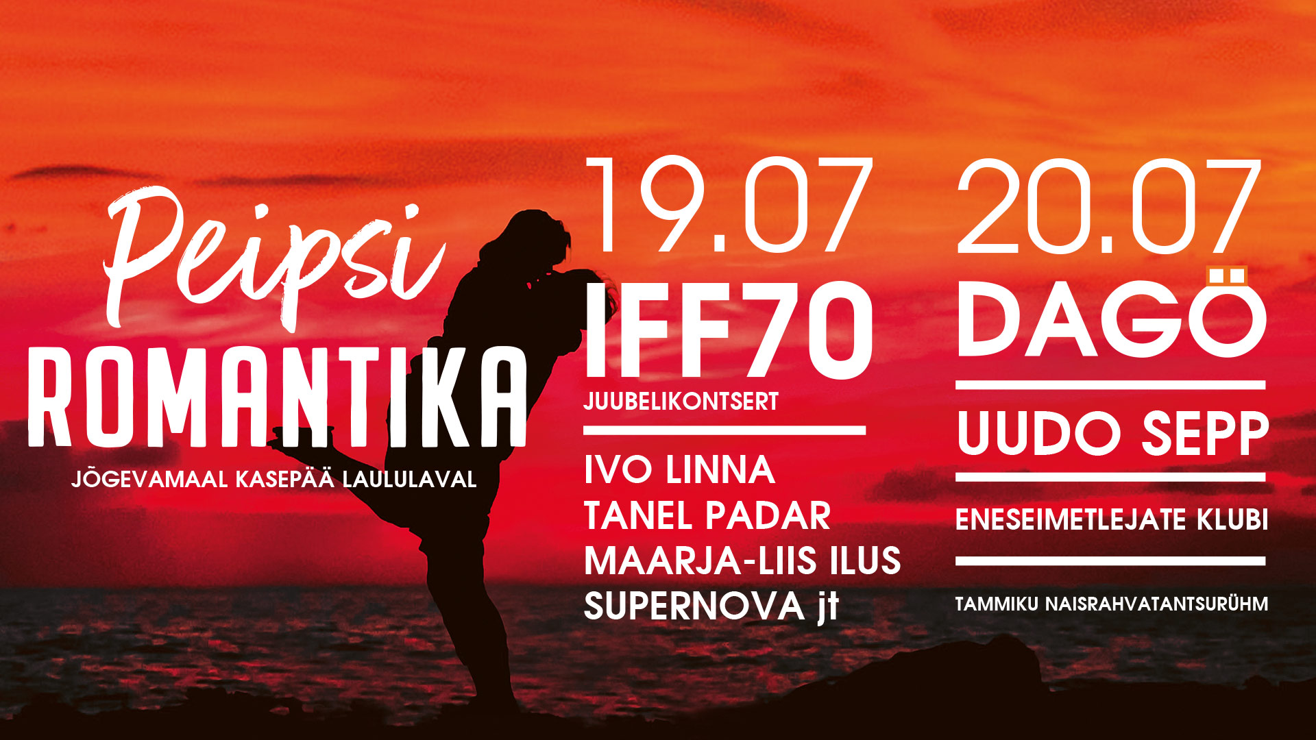 Peipsi Romantika – Dagö, Uudo Sepp, Eneseimetlejate Klubi