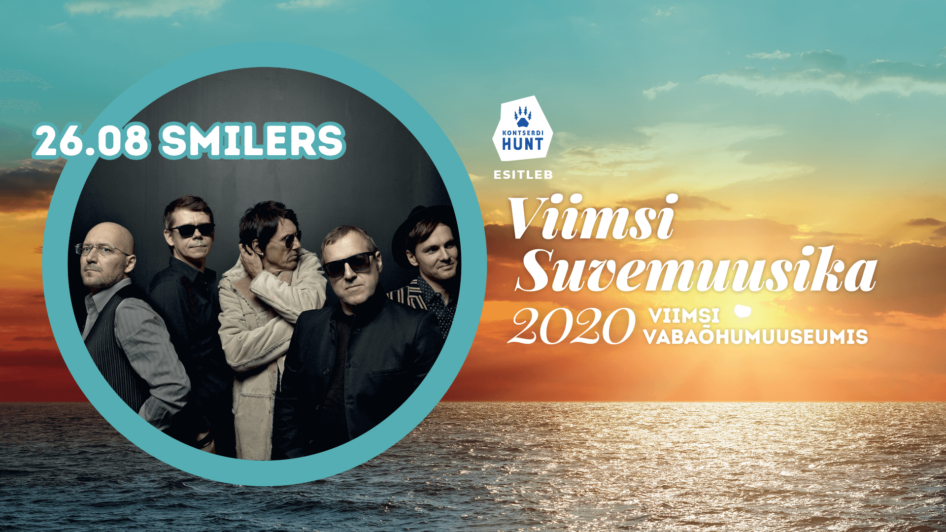Viimsi Suvemuusika 2020 – Smilers – Tantsin sinuga augustitaevas